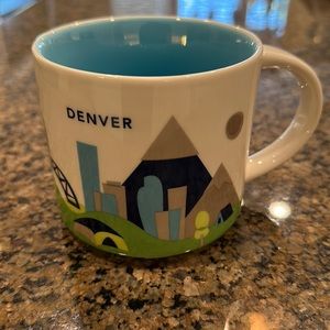 Starbucks YAH you are here Denver mug 14oz